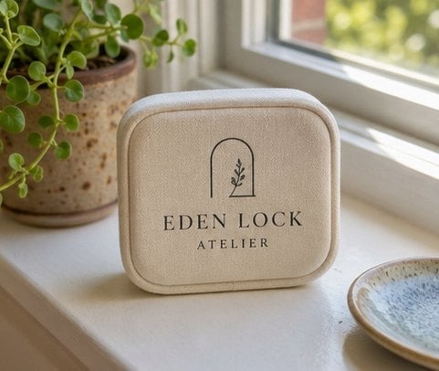 Ring boxes with logo printing