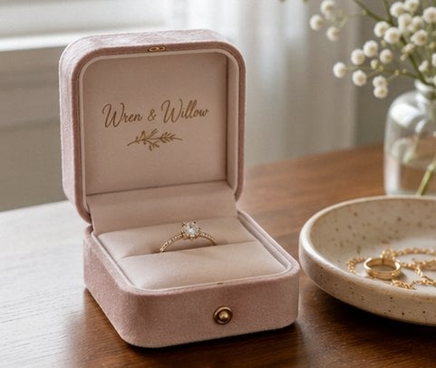 Wholesale custom ring boxes